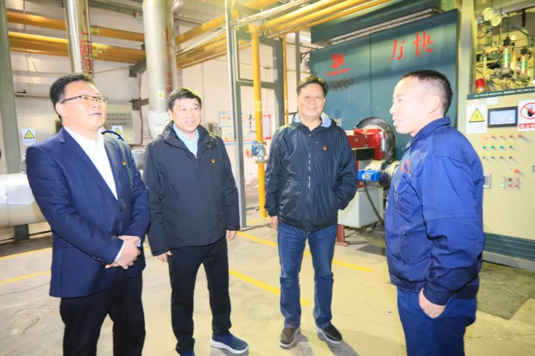 新春慰問送關懷——集團黨委書記、董事長慰問春節期間堅守崗位的一線職工