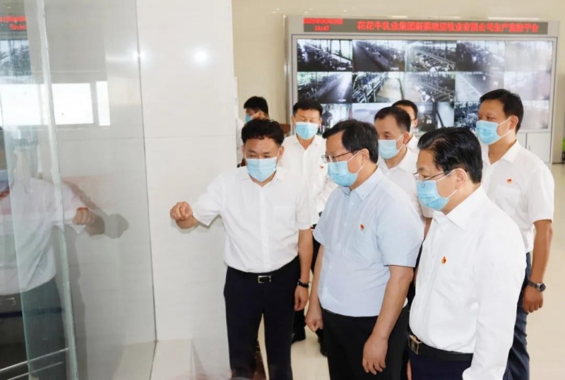 快訊 | 河南省委常委、省紀委書記、省監(jiān)委主任任正曉蒞臨花花牛乳業(yè)集團新蔡瑞亞牧場調(diào)研